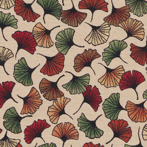 gobelin Falling Ginkgo Leaf stof met ginkgoblad gordijnstof decoratiestof meubelstof 1.251030.1691.315