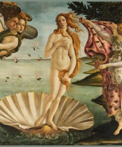 Skai panel 045 met De Geboorte van Venus van Botticelli kussen