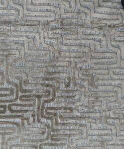 Palastra Maze Grey velvet grijze meubelstof Palastra design 21852 kleur 42-96-337