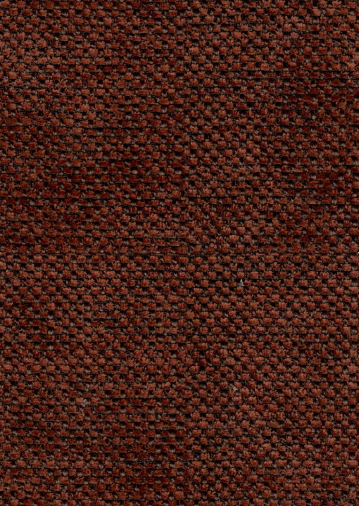 Silence Copper chenille roodbruine meubelstof stof voor kussens