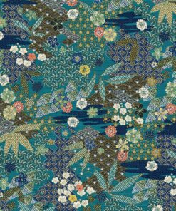 jacquardstof Yiang Caraibe Japanse stof meubelstof gordijnstof decoratiestof