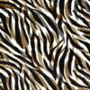 jacquardstof Zebra Bronze stof met zebrastrepen meubelstof gordijnstof decoratiestof